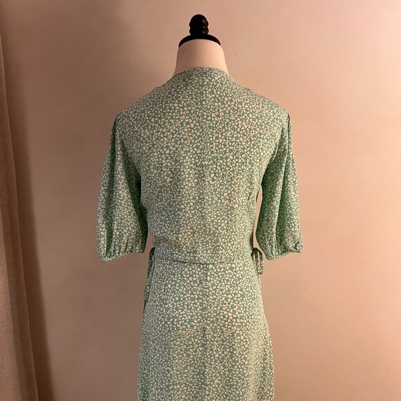 Rixo Staci dress – Green Tea-Length Dress (US 6/UK 10) - Picture 13 of 15